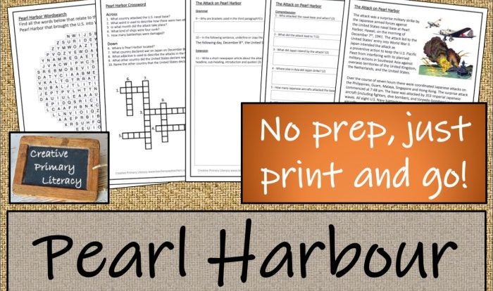 Pearl harbor reading comprehension pdf