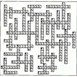 The cold war crossword puzzle answers