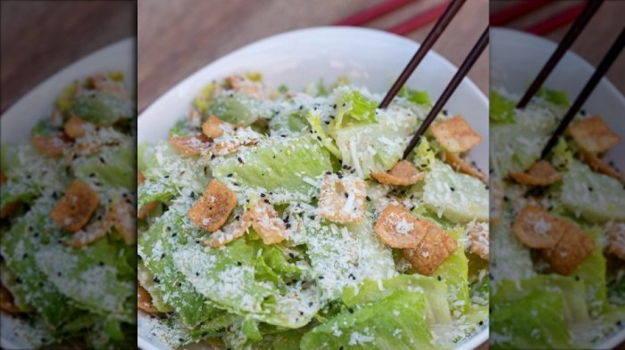 Caesar salad chang pfchangs asian info