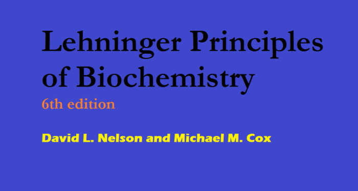 Principles of biochemistry 6th edition lehninger pdf